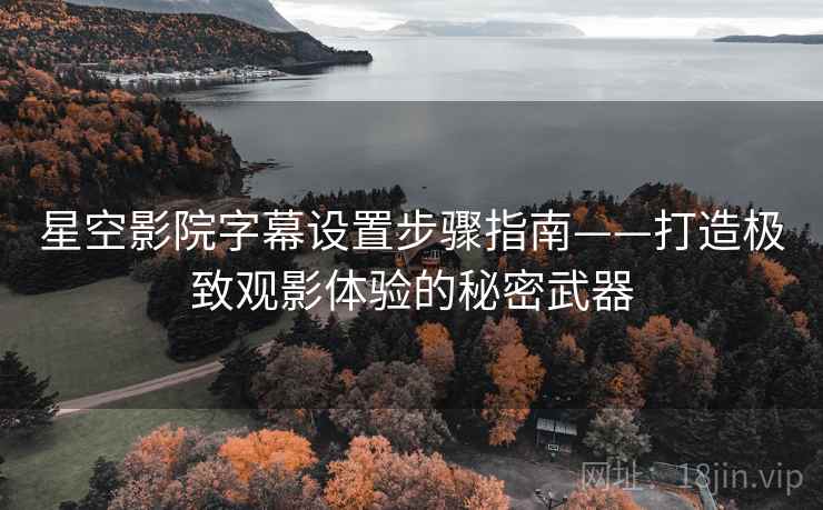 星空影院字幕设置步骤指南——打造极致观影体验的秘密武器