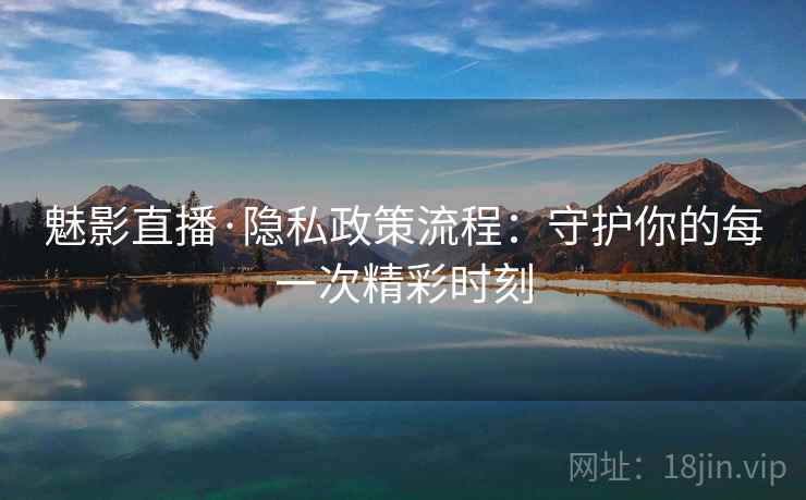 魅影直播·隐私政策流程：守护你的每一次精彩时刻