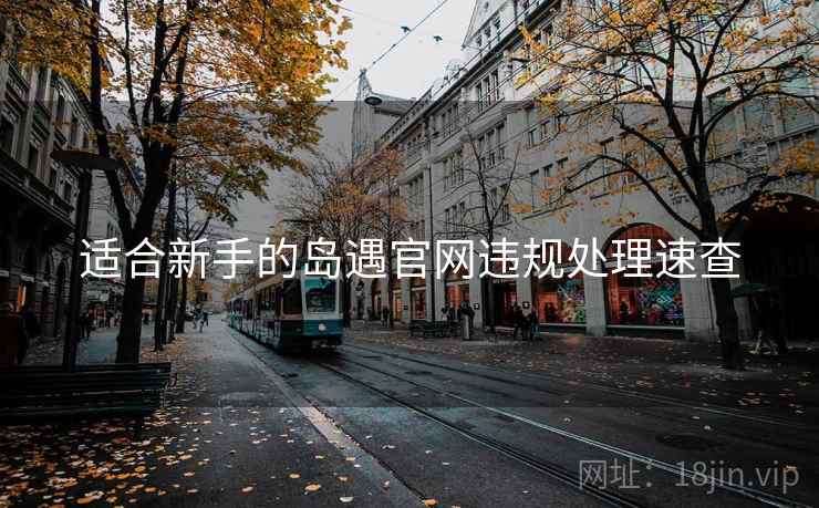 适合新手的岛遇官网违规处理速查