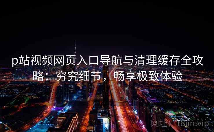 p站视频网页入口导航与清理缓存全攻略：穷究细节，畅享极致体验