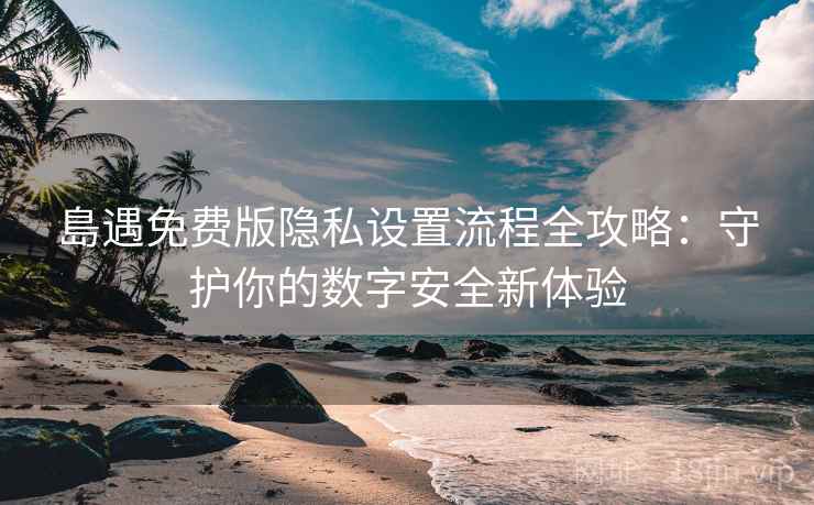 島遇免费版隐私设置流程全攻略：守护你的数字安全新体验