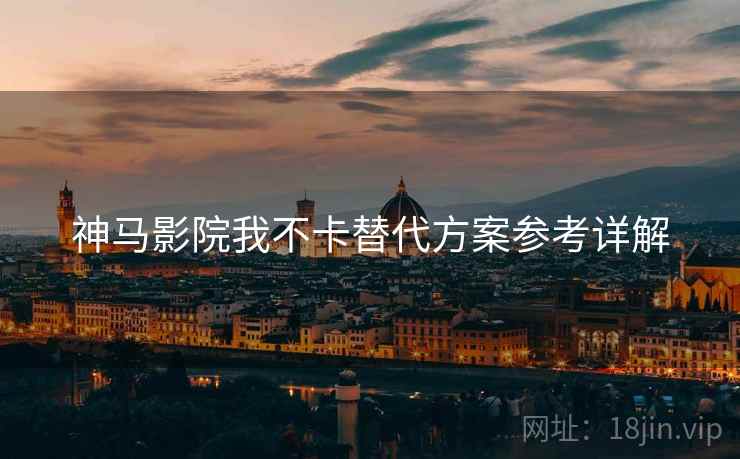 神马影院我不卡替代方案参考详解
