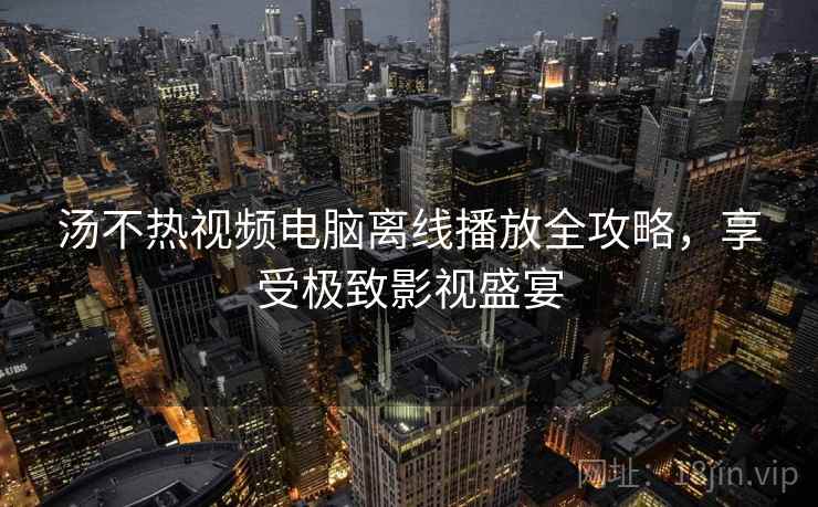汤不热视频电脑离线播放全攻略，享受极致影视盛宴