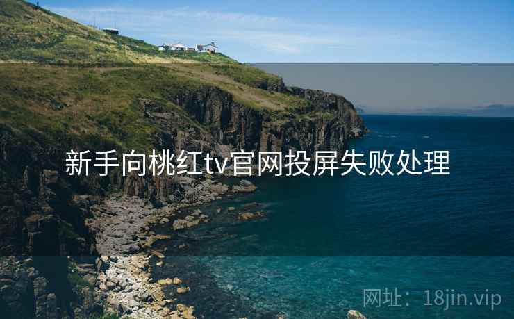新手向桃红tv官网投屏失败处理